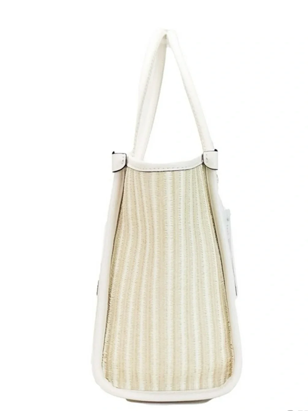 kate spade Cream Tote with Red & Pink Ladybug Motif